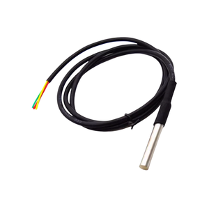 Sonda de temperatura ds18b20 impermeable de acero inoxidable sensor de temperatura 18B20 sensor de temperatura y humedad sensor DS18B20 - Product Image 1