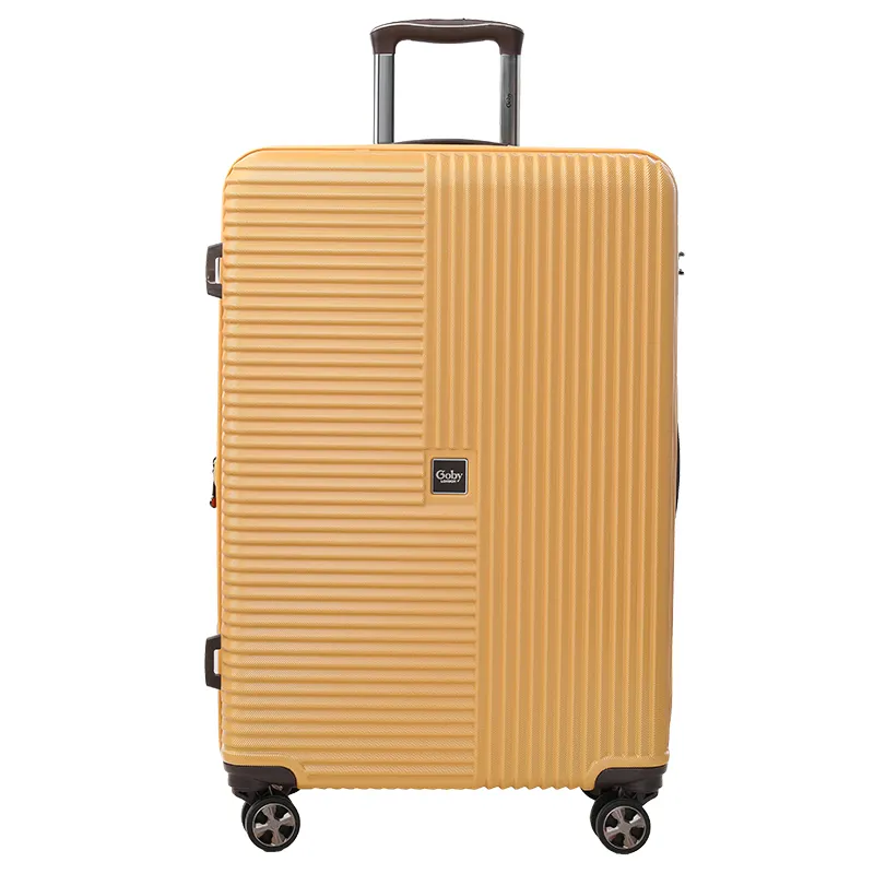Sıcak satış yüksek kalite havaalanı bagaj lüks seyahat çantaları bavul 4 evrensel tekerlekler bagaj seti