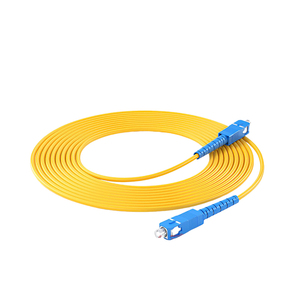 HJFiber 1m APC Sc-Sc optik Fiber Jumper FTTH & 4G ağları için temel Fiber optik ekipman