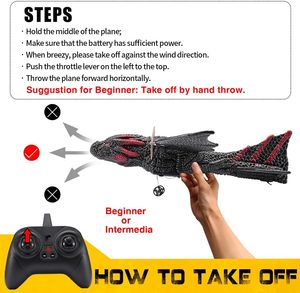RC Flying Dragon Aircraft Model Toy Epp Foam <strong>Soft</strong> Dragon <strong>Remote</strong> Control Airplane - Product Image 5