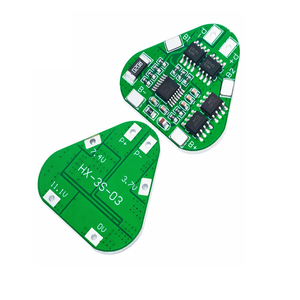 11.1V 12.6V 3-String 12V 18650 scheda di protezione batteria al litio 8A corrente di lavoro Anti-sovraccarico moduli elettronici kit - Product Image 1