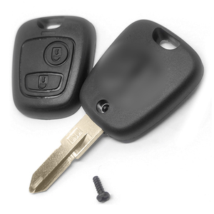 2 Buttons <strong>Remote</strong> Key Shell for P-eugeot 206 <strong>207</strong> 306 307 Car Key Shell Fob Key Case - Product Image 5