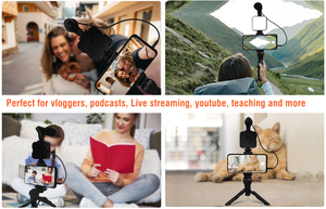 Factory <strong>Best</strong> Seller Vlogging Kit Mini Phone Selfie Ring <strong>Light</strong> for Mobile - Product Image 6