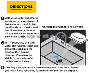 Krachtige Reiniger Keukenpijpenrager Afvalverwijderaar Tablet Bruisende Reinigingstablet Verwijdert Geur Voor Huishouden - Product Image 6
