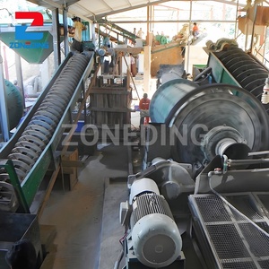 Separador en espiral de mineral de hierro de primera calidad, precio de fábrica, lavadora de arena, máquina clasificadora en espiral, lavadora de arena con tornillo - Product Image 5