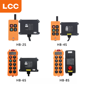 HB-4S AC/DC12 24V IP67 4 pulsanti Wireless idraulico industriale Radio telecomando trasmettitore e ricevitore - Product Image 1