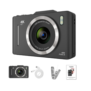 OEM CCD数码相机4K UHD 48m像素双屏相机，带16倍光学变焦 - Product Image 5