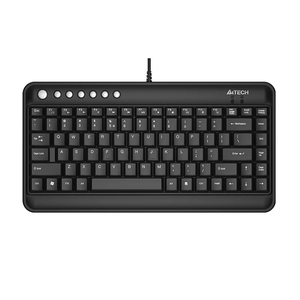 Mini teclado con cable original de 86 teclas, plug-and-play, teclado USB estándar para ordenador, oficina, negocios