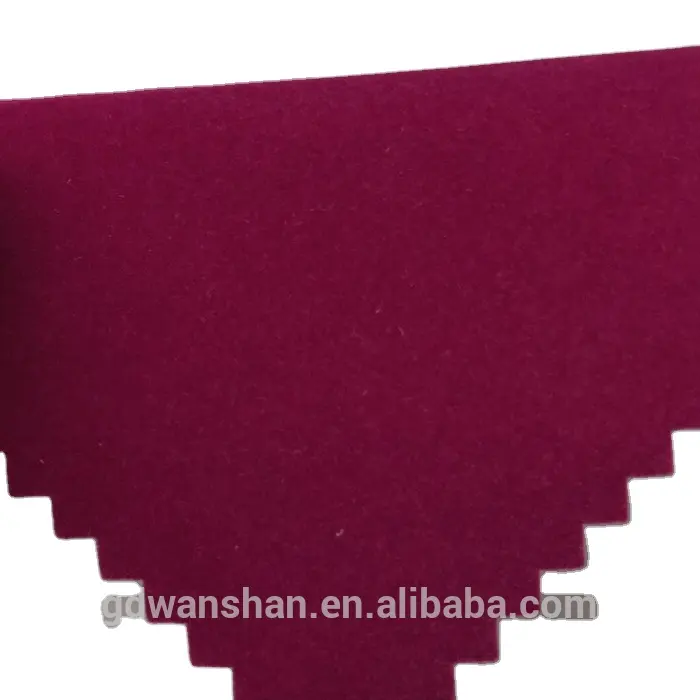 AT-5013 56 "de largeur rouge floqué meilleur tissu pour couverture rigide