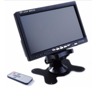7&quot; Car Display <strong>Monitor</strong> 7 Inch Screen With <strong>2</strong> <strong>Way</strong> Video <strong>Input</strong> TFT HD Digital for Rear View Camera Parking Backup Reverse - Product Image 2