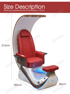 Nieuwe Aankomst Schoonheidssalon Foot Manicure Stoel Elektrische Nagelsalon <span class=keywords><strong>Pedicure</strong></span> Stoel Met Luxe Human Touch Massage - Product Image 6