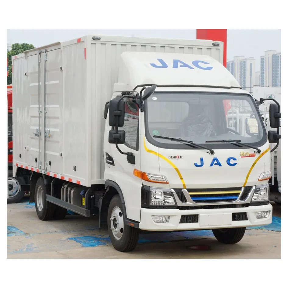 China Plug-in Hybrid Elektro-Van Logistik Light Truck von der Basis von JAPAN Model-Isuzu