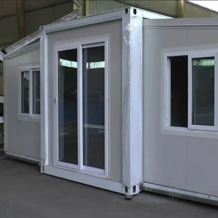 Prefabricated Easy Installation Homes 20ft Home Office Expandable Container House With Roof For Sale