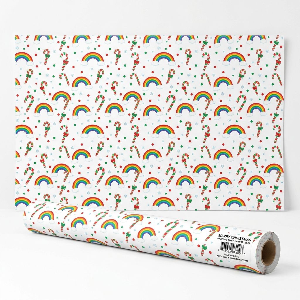 Candy cane rainbow