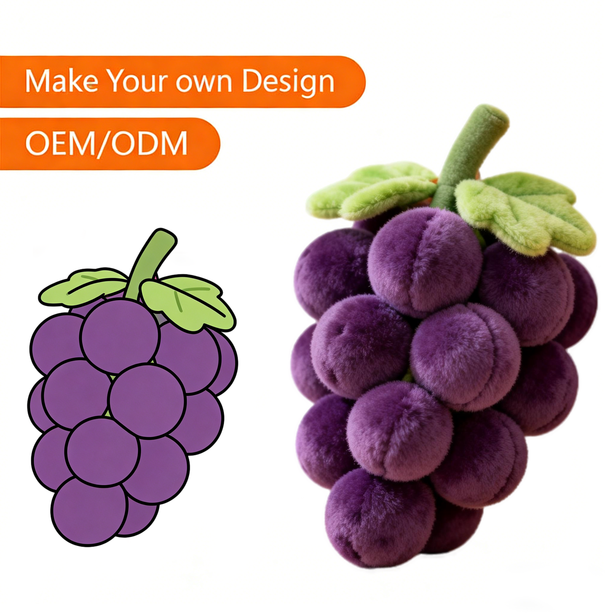 ตุ๊กตาองุ่นแบบปรับแต่งได้