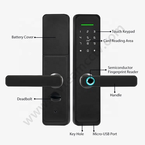 Headen Smart Tuya Smart Finger abdruck Intelligentes Türschloss Cerradur Wifi Lock mit einmaligem Änderungs code - Product Image 5
