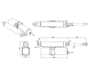 Made in Korea hiệu suất cao thủy lực Power Pack cho Lift bảng với xi lanh thủy lực điện và bảo trì hệ thống miễn phí - Product Image 2