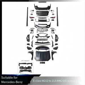 Adatto per l'aggiornamento del Kit carrozzeria della classe E Mercedes-Benz W212 al modello 213 AMG 63S - Product Image 6