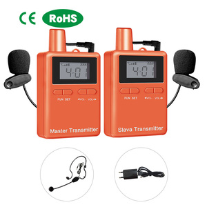 Rich Age Full Duplex Wireless <strong>Intercom</strong> <strong>System</strong> 2403-2483Mhz Duplex Communication Wireless <strong>Radio</strong> Transmitter and Receiver - Product Image 5