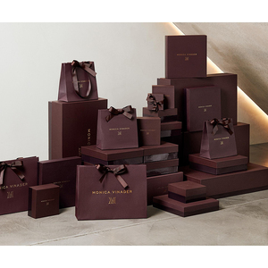 Wholesale Cheap Custom Luxury Silver Grey Paper Packaging Shopping Bags with Different <strong>String</strong> <strong>Handle</strong> Types for Shoes - Product Image 5