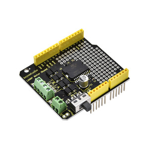 Keyestudio L298P con interruttore di alimentazione modulo di aggiornamento per Arduino U No R3 scheda Driver del motore