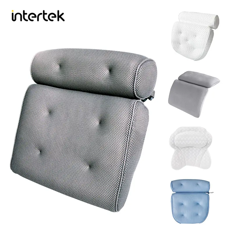 GRS 3D air mesh Super permeable soft and personality bath pillow