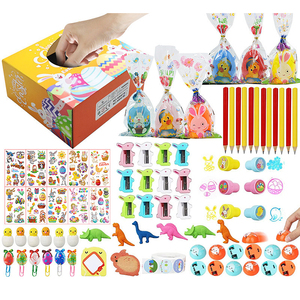 Toptan paskalya yumurta DIY tutam mutlu saklama kutusu baskılı paskalya için açık yumurta kabuğu çekiliş kör kutu - Product Image 5