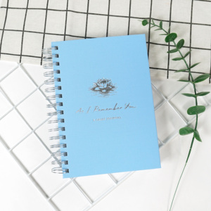 2025 Custom Printing Grief Journal Inspirational Wellness Gratitude Daily Linen Notebook Diary Manifestation Self Care Planner
