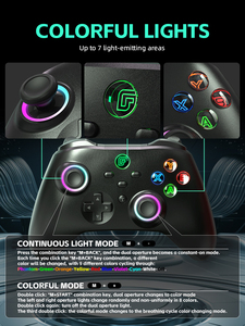 Controlador de juego inalámbrico Spot Direct con luces LED para PC/Android Gamepad Controller - Product Image 3