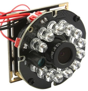 ELP 1080P CMOS telecamera ir a infrarossi ad alta velocità 120fps per visione notturna usb 2.0 con scheda LED IR 12pcs per sicurezza diurna e notturna - Product Image 1