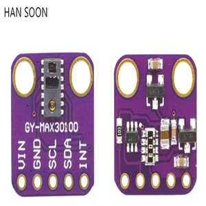 Kalp hızı tıklayın MAX30100 modülü sensörü Arduino için/1.8V 3.3V 5V düşük güç MAX30102 kalp hızı oksijen darbe koparma
