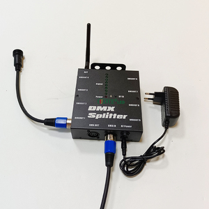 New 2.4GHz DMX512 Wireless Signal Splitter Amplifier <strong>8</strong>-<strong>Way</strong> <strong>Controller</strong> for <strong>LED</strong> Lighting Dimmers Console-12V Voltage - Product Image 4