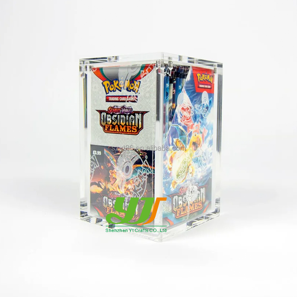 Boîte de 18 boosters, étui en acrylique