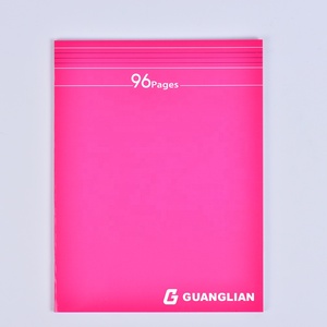 Taccuino di apprendimento francese di 96 pagine per l'educazione taccuino pinzato di alta qualità semplice di colore solido diretto in fabbrica - Product Image 4