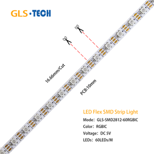 Addressable WS2812B Pixels RGB RGBIC Full Color <strong>Led</strong> Strip 60 <strong>LEDs</strong>/M 5V SMD <strong>5050</strong> WS 2812 <strong>Led</strong> Magic Strip <strong>Light</strong>
