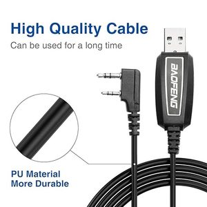 Baofeng cavo di programmazione USB PL2303 Chirp supporto per Baofeng UV-5R,BF-F8HP,5RM,UV-21R,UV-5G portatile ham radio con azionamento - Product Image 6