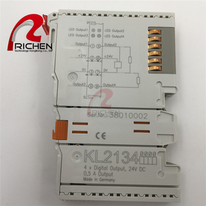 Beckhoff PLCモジュールKL2134 EtherCATバスカプラーデジタル入出力ターミナルモジュール - Product Image 1