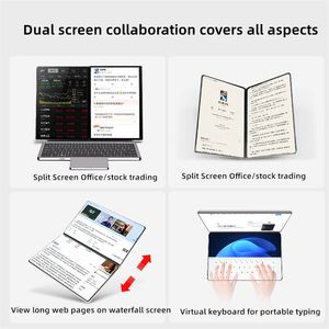 Più venduto HD commerciale all'ingrosso ufficio 2-in-1 dispositivo I3-1215U Intel 2-in-1 Tablet Notebook Netbook Mini Laptop ip metallo - Product Image 6