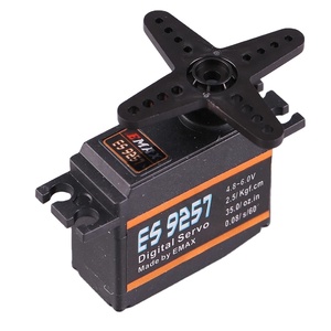 ES9257 mikro dijital 3D mikro kuyruk Servo RC Align için 2.5KG/ 0.05 sn Trex 450 500 helikopter RC FPV yarış Drone uçak - Product Image 1
