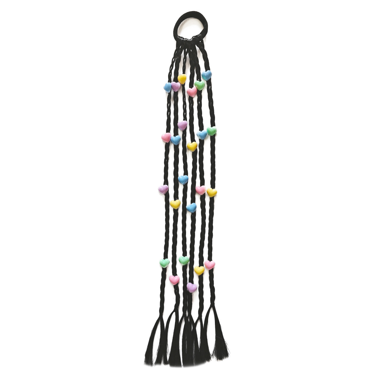 Childrens boxing braids heart