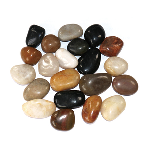 Karışık Cobbles & çakıl bahçe ucuz/nehir taşı çakıl peyzaj taşı bahçe çakıl
