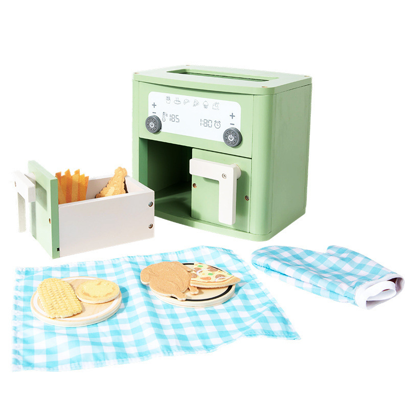 Green sound effect air fryer