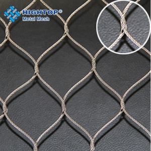 Rete metallica di sicurezza per rete metallica di corda in acciaio inossidabile per la costruzione di protezione anticaduta ringhiera recinzione e scala di sicurezza - Product Image 6