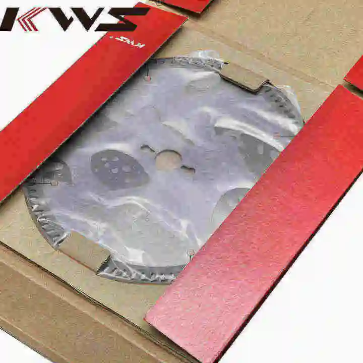 KWS T.C.T hoja de sierra circular para madera contrachapada y MDF