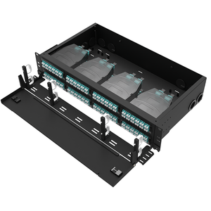 Caja de módulo de preunión ligera de personalización OTRANS, tablero de distribución de fibra fija, Panel de conexión de fibra óptica ligero, negro - Product Image 4