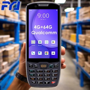 FYJ F9839 Mais barato Handheld <span class=keywords><strong>PDA</strong></span> Data Android 13 Teclado Barcode Scan 4 Polegada Industrial RFID Light Qualcomm Mobile Device <span class=keywords><strong>PDA</strong></span>