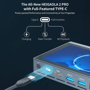 Win 11 PRO Celeron N5095ミニPC 16GB DDR4 256GB EMMC 4K60Hzディスプレイ画面ギガビットイーサネット冷却ファンデスクトップコンピュータ米国 - Product Image 2