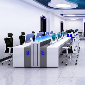 カスタマイズされたコマンドセンターコンピュータコンソールデスクトップ監視コンソールコマンドセンターワークステーション - Product Image 5