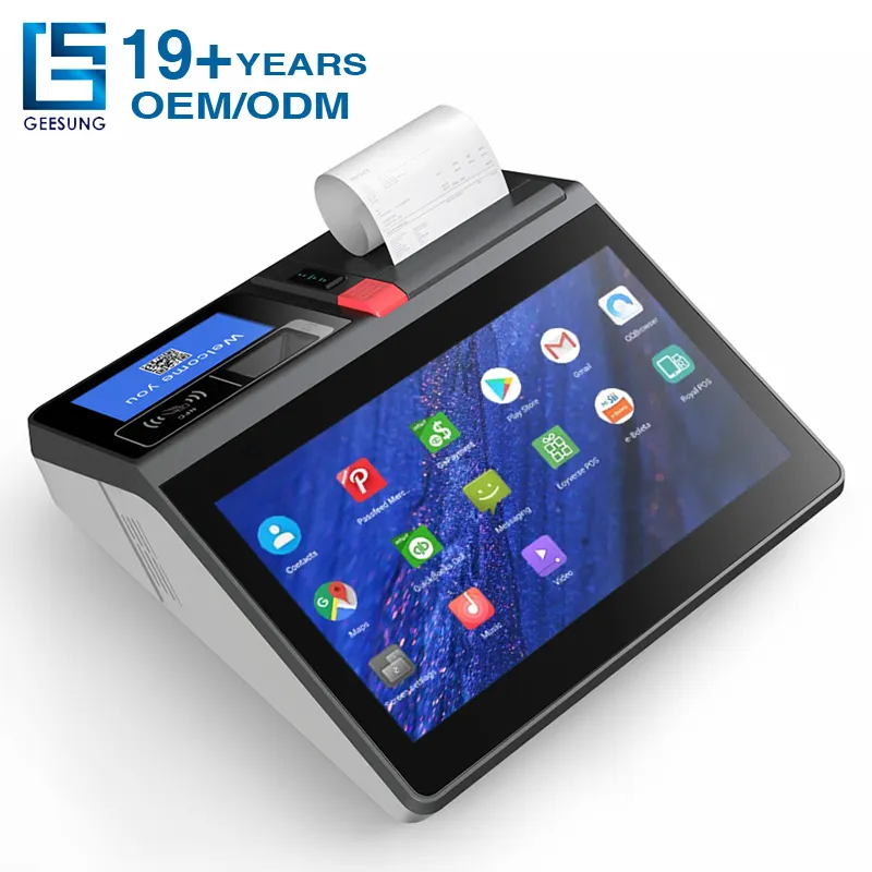 Android11 Pos Machine 58/80Mm Printer Kassa Supermarkt Kassier Pos Terminal Google Play Store 11.6 ''Tablet Pc Pos