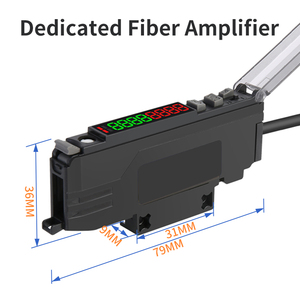 GTRIC Falling <strong>Object</strong> <strong>Detection</strong> 50*50mm Fiber optric Amplifier <strong>Sensor</strong> Rectangular Fiber Counter with Fiber Amplifier <strong>sensor</strong> - Product Image 5